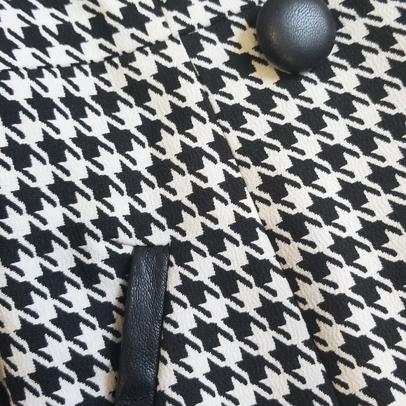 Designer Houndstooth Coat - Picture 7 of 12